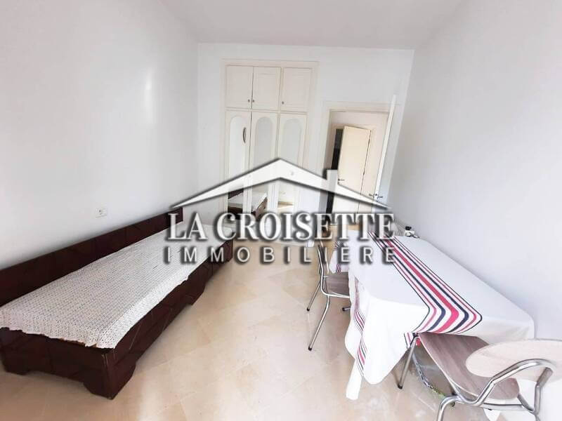 Etage de villa S+3 meublé à La Marsa